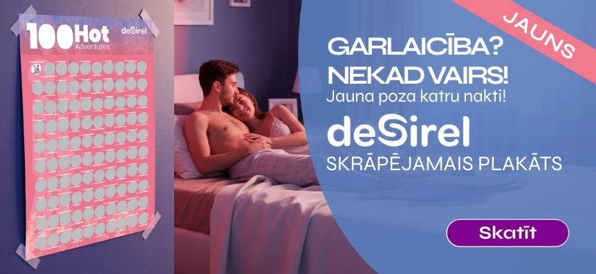 Desirel - 100 seksa pozu skrāpējamo plakātu spēle | Sex Shop Latvija Desirel.lv 