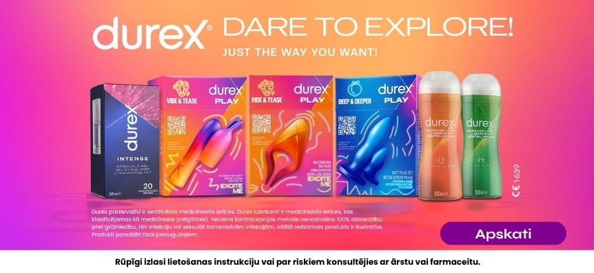 Maijs ir masturbācijas mēnesis – iepazīsti Durex produktus | Sex Shop Latvija Desirel.lv