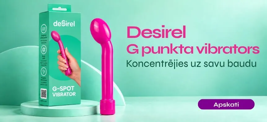 Jauns izliekts Desirel G punkta vibrators mērķētai baudai | Sex Shop Latvija Desirel.lv