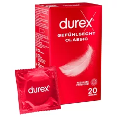 Durex - īpaši plāns prezervatīvs (20 gab.)