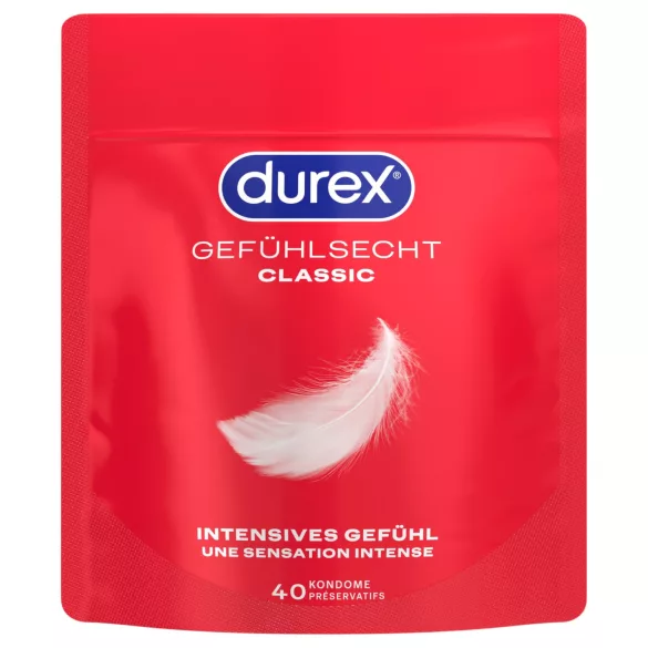 Durex - īpaši plāni prezervatīvi (40 gab.)