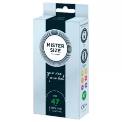 Mister Size prezervatīvi plāni 47mm 10gab