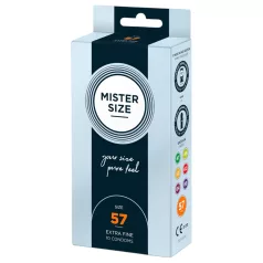 Mister Size prezervatīvi plāni 57mm 10 gab