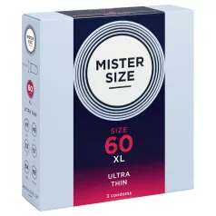 Mister Size prezervatīvi plāni 60mm 3 gab