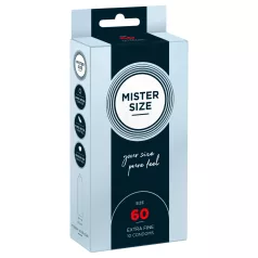 Mister Size ultra plāna prezervatīvi 60mm 10 gab