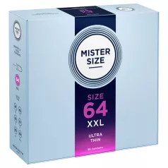 Mister Size prezervatīvi plāni 64mm 36 gab