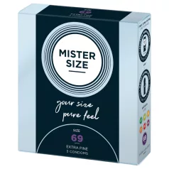 Mister Size prezervatīvi plāni 69mm 3 gab.