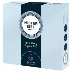 Mister Size prezervatīvi plāni 69mm 36 gab