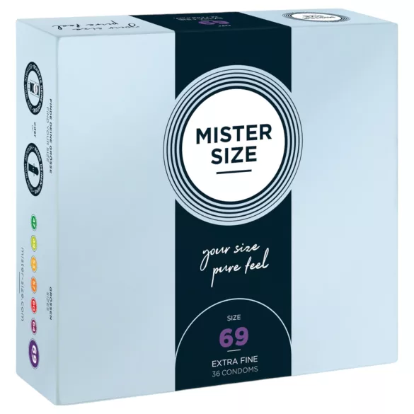 Mister Size prezervatīvi plāni 69mm 36 gab
