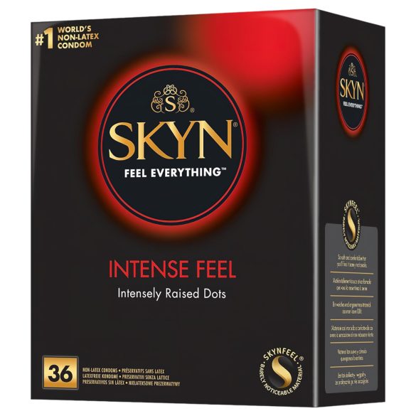 Manix SKYN Intense Fell - lateksa nesaturoši vegāniski prezervatīvi 36 gab