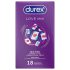 Durex Love Mix - prezervatīvu komplekts (18 gab.)