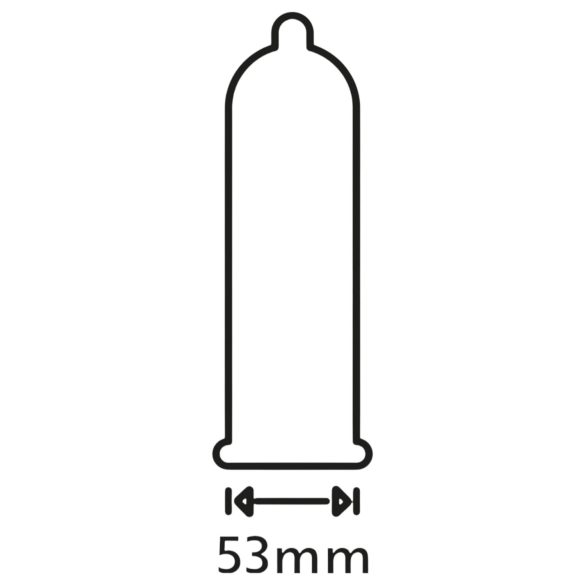 Secura Extra Fun - prezervatīvi ar izciļņiem 53 mm 12 gab.