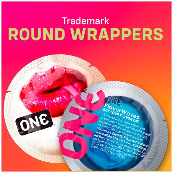 ONE prezervatīvi ar dažādām garšām, 12 gab