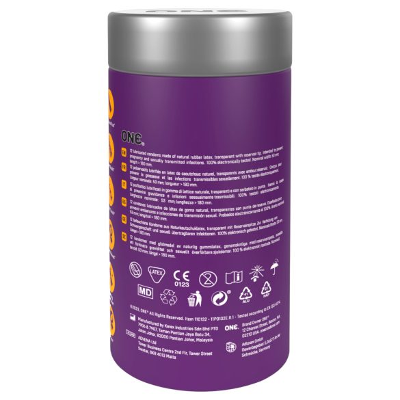 ONE Mixed Pleasures - prezervatīvu komplekts 12 gab
