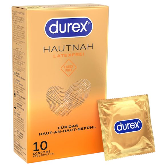 Durex Ādas Sajūta - lateksa nesaturošs prezervatīvs (10 gab)