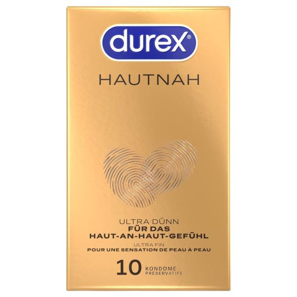 Durex Hautnah - prezervatīvi īpaši plāni 10 gab