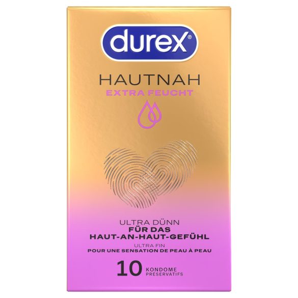 Durex Hautnah - prezervatīvi papildus lubrikants 10 gab.