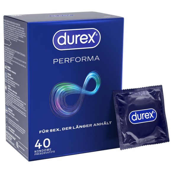 Durex Performa - kavējošie prezervatīvi (40 gab.)