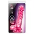 B Yours Basic 8 - dildo ar sēkliniekiem 23cm rozā