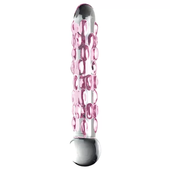 Icicles No. 7 - stikla dildo ar bumbiņām