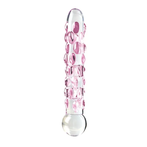 Icicles No. 7 - stikla dildo ar bumbiņām