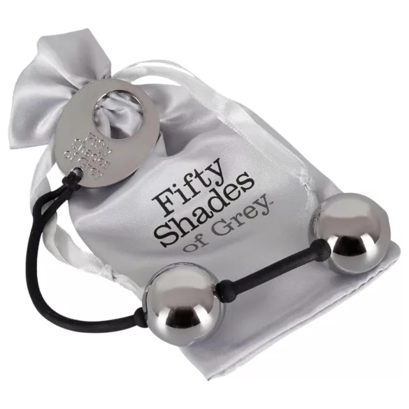 Fifty Shades of Grey geišas bumbiņa metāla pelēka