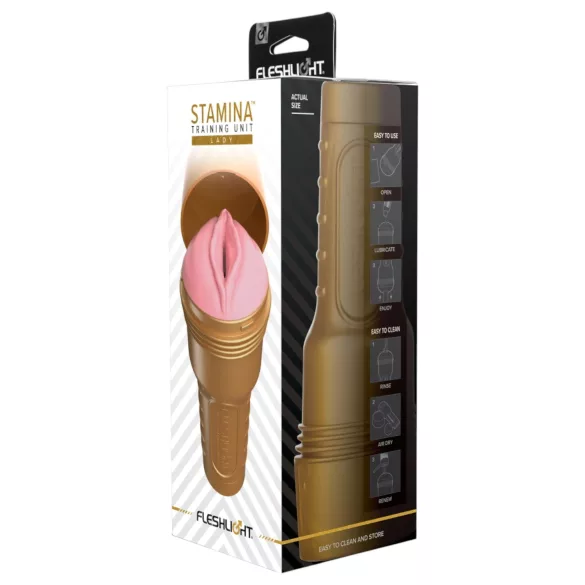 Fleshlight masturbators vīriešiem stamina treniņam rozā vagina