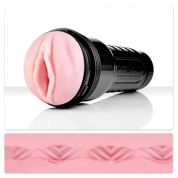 Fleshlight masturbators sieviešu maksts ar tekstūru — rozā