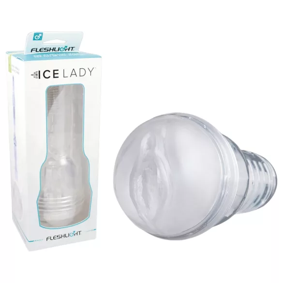 Fleshlight Ice Lady - masturbators kristāldzidra vagina