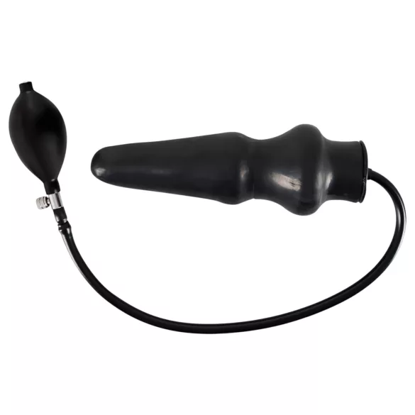 Latex uzpūšams liels anālais konuss (melns)
