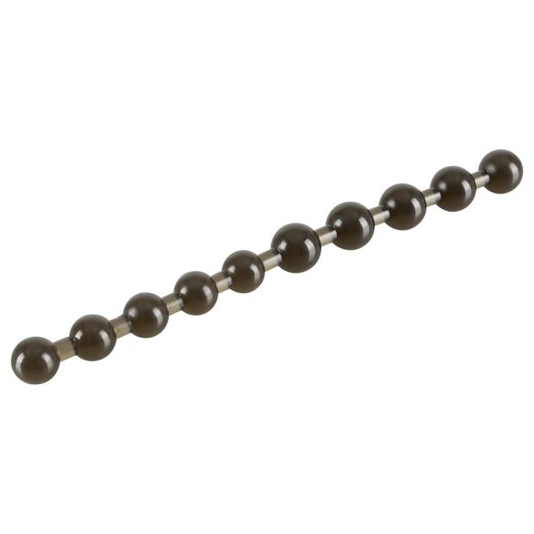 You2Toys - anālais stimulatora komplekts ar pērlītēm melns