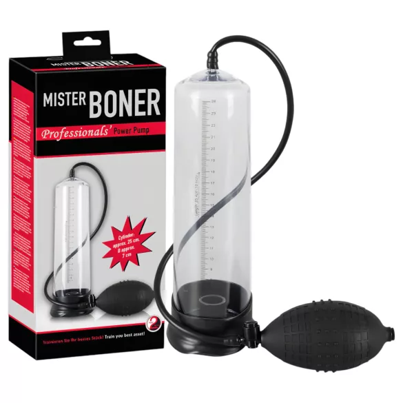 Mister Boner Professional - vīriešu dzimumlocekļa pumpis