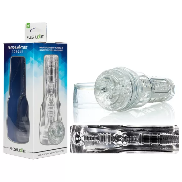 Fleshlight GO Torque - kompaktā masturbators vagina