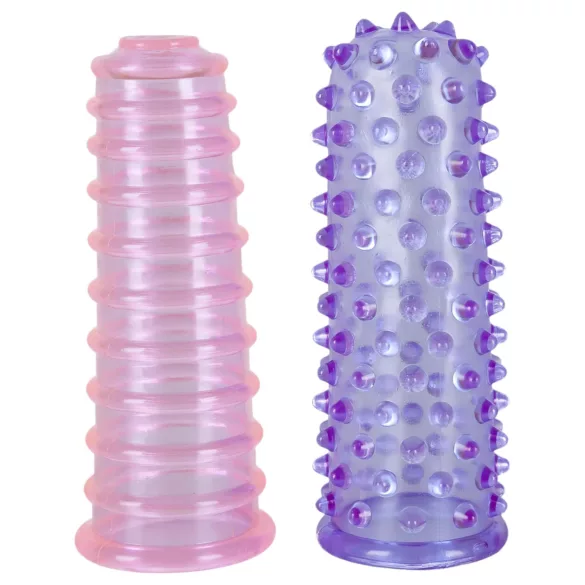 You2Toys pirkstu uzgalis pāri vibrējošs stimulators silikona 2 gab.