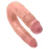 King Cock dubultais dildo vidējs izmērs naturāls