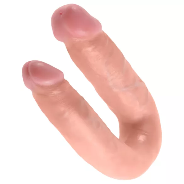 King Cock dubultais dildo vidējs izmērs naturāls