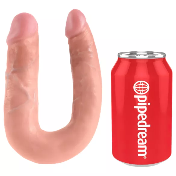 King Cock dubultais dildo vidējs izmērs naturāls