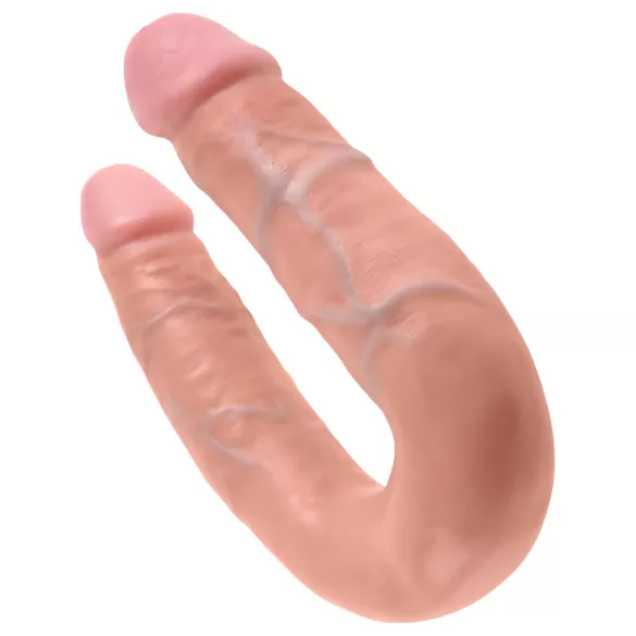 King Cock dubultais dildo vidējs izmērs naturāls