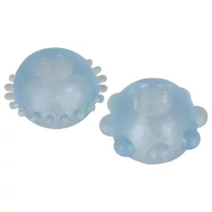  You2Toys - dzimumlocekļa gredzenu komplekts caurspīdīgs zils