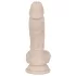 You2Toys - silikona dildo ar piesūcekni - vidējs (naturāls)