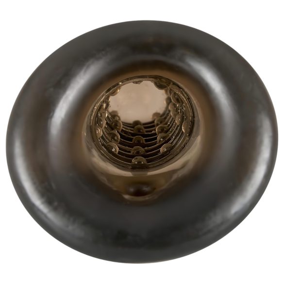 Rebel - dzimumlocekļa uzmava ar rievām pelēka