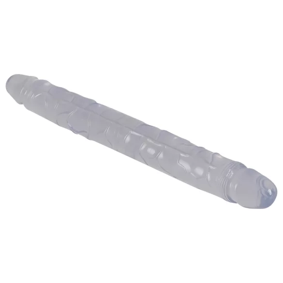 Kristāls - dubultais dildo - stikla - 34cm