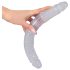 Kristāla dubults dildo (34 cm)