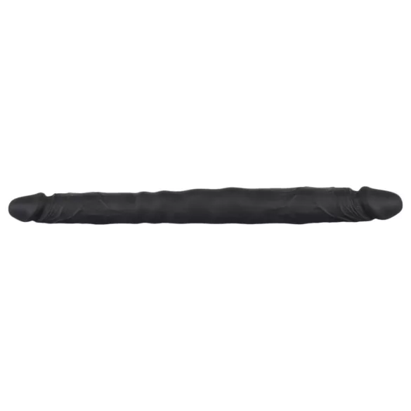 Bad Kitty - silikona dubultais dildo melns