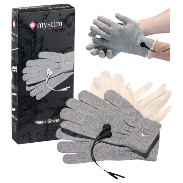 mystim Magic Gloves - elektro cimdi (2 gab.)