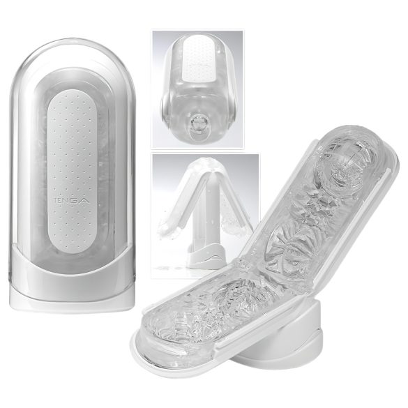 TENGA Flip Zero - super masturbators (balts)