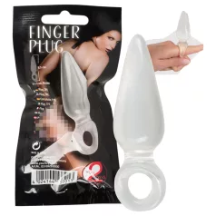   You2Toys - Finger Plug - pirksta anālais aizbāznis (caurspīdīgs)