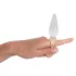 You2Toys - Finger Plug - pirksta anālais aizbāznis (caurspīdīgs)