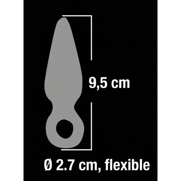 You2Toys - Finger Plug - pirksta anālais aizbāznis (caurspīdīgs)