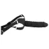 You2Toys - silikona strap-on dildo melns
